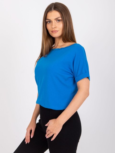 Bluzka RV-BZ-7544.00 ciemny niebieski S