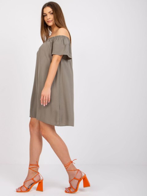 Sukienka D73761M30145G khaki XS Sukienka D73761M30145G khaki XS