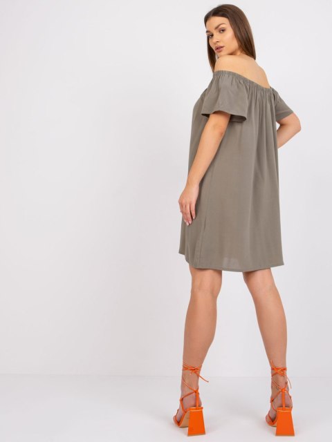 Sukienka D73761M30145G khaki XS Sukienka D73761M30145G khaki XS
