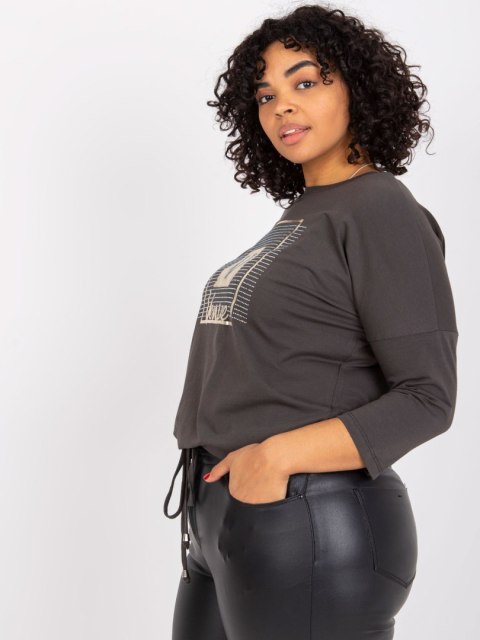 Bluzka RV-BZ-7406.22 ciemny khaki