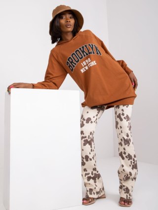Bluza DHJ-BL-15658.35 jasny brązowy