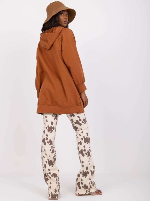 Bluza DHJ-BL-15658.35 jasny brązowy Bluza DHJ-BL-15658.35 jasny brązowy