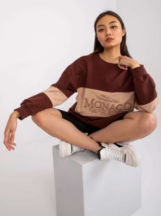 Bluza FA-BL-7629.19P ciemny brązowy