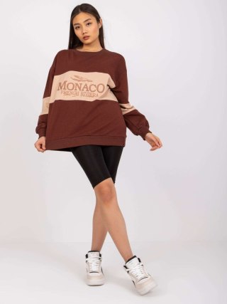 Bluza FA-BL-7629.19P ciemny brązowy