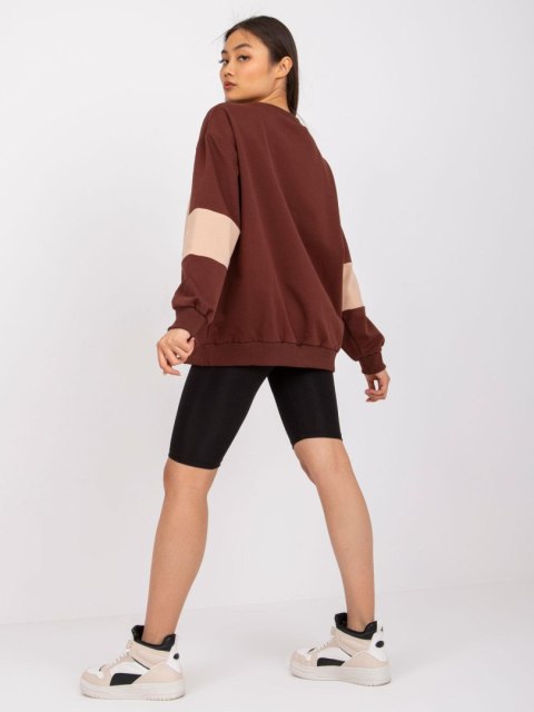 Bluza FA-BL-7629.19P ciemny brązowy Bluza FA-BL-7629.19P ciemny brązowy
