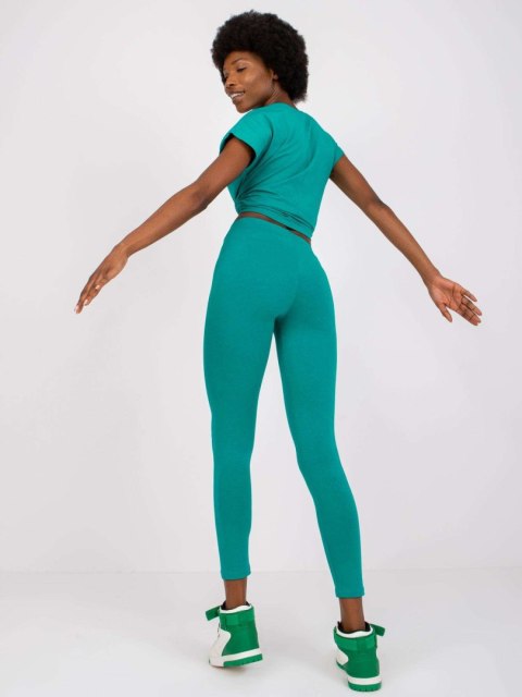 Leginsy AP-LG-A-002 ciemny zielony XL