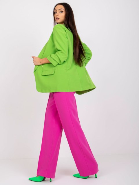 Marynarka DHJ-MA-7684.15P jasny zielony 2XL