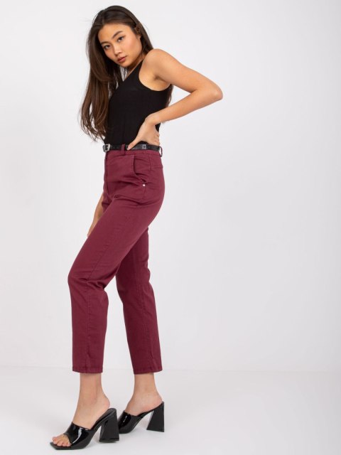 Spodnie DHJ-SP-2259.42P bordowy XL Spodnie DHJ-SP-2259.42P bordowy XL