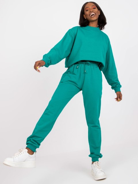 Spodnie dresowe AP-DR-A-003 ciemny zielony L