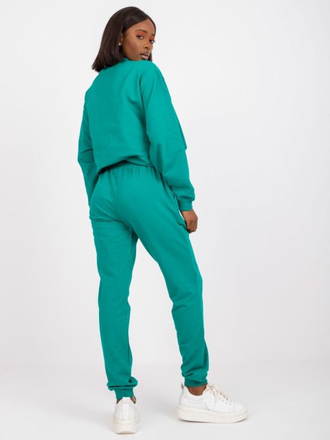 Spodnie dresowe AP-DR-A-003 ciemny zielony L