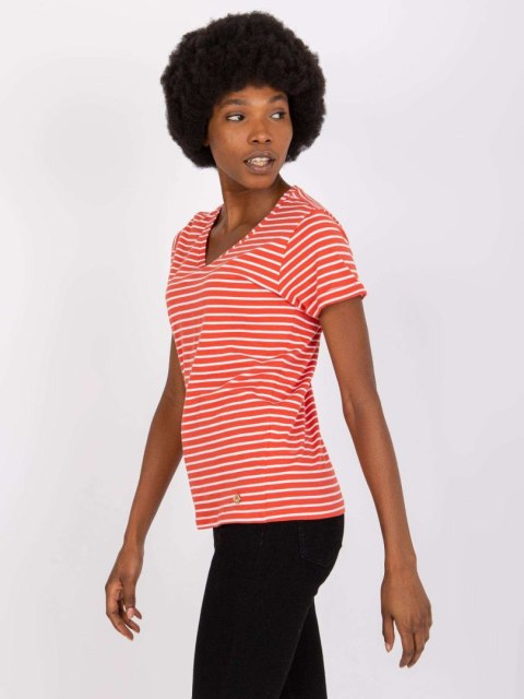 T-shirt D16054M02431A ciemny pomarańczowy XS