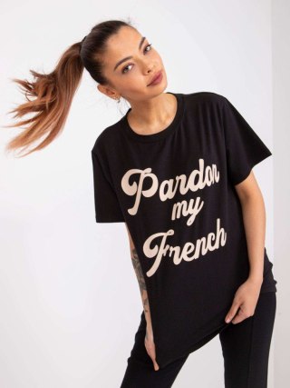 T-shirt FA-TS-7677.91P czarny