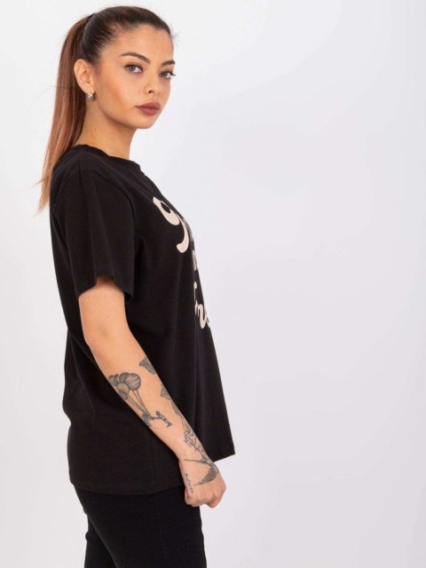 T-shirt FA-TS-7677.91P czarny T-shirt FA-TS-7677.91P czarny