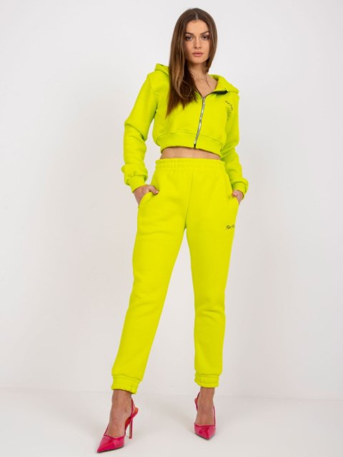 Komplet RV-KMPL-7465.08 limonkowy L/XL