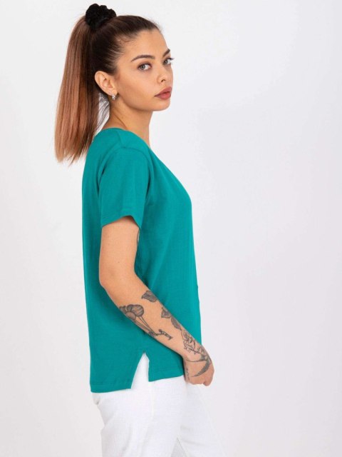 T-shirt TW-TS-1002.28X ciemny zielony XL T-shirt TW-TS-1002.28X ciemny zielony XL