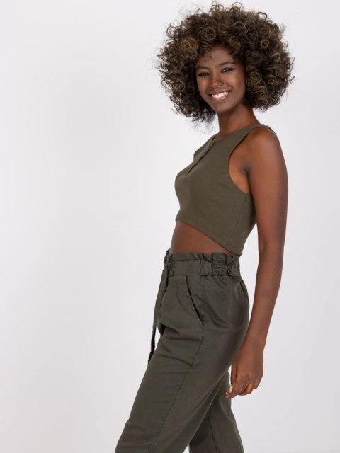 Top RV-TP-7528.11X ciemny khaki S Top RV-TP-7528.11X ciemny khaki S