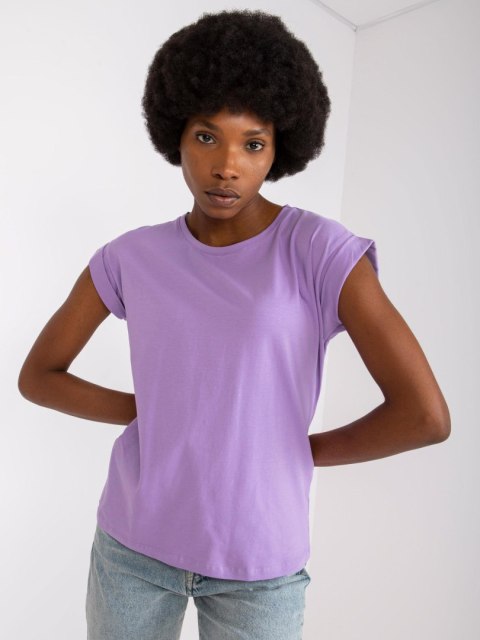 T-shirt RV-TS-4833.67P fioletowy S