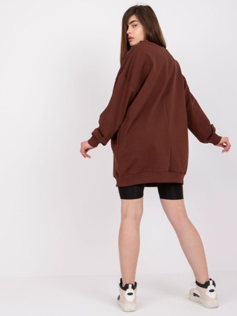 Bluza FA-BL-7649.85P ciemny brązowy