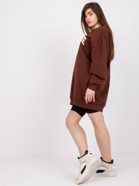 Bluza FA-BL-7649.85P ciemny brązowy