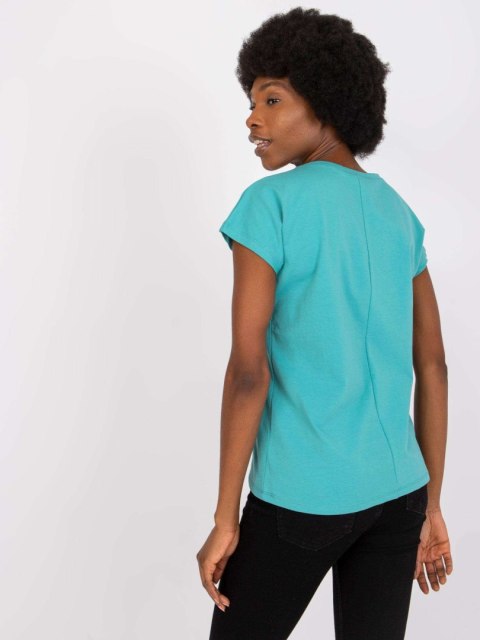 T-shirt AP-TS-A-004 turkusowy L