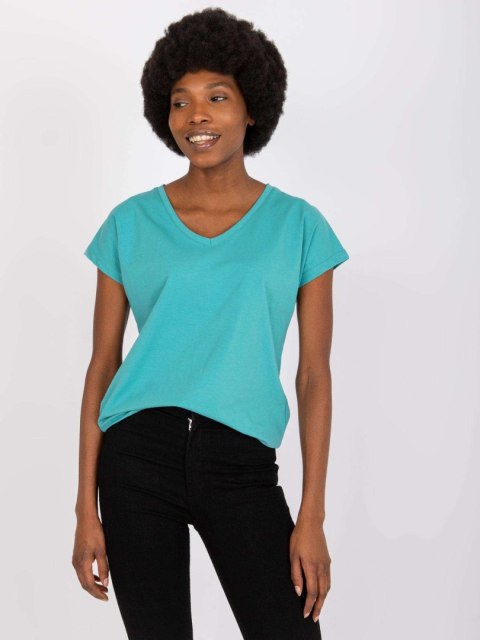T-shirt AP-TS-A-004 turkusowy M