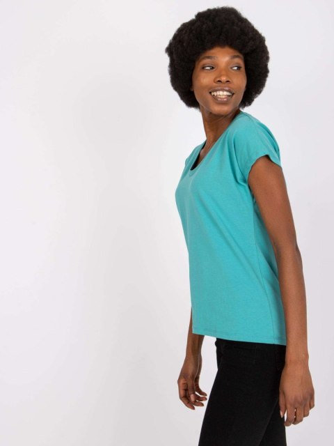 T-shirt AP-TS-A-004 turkusowy M
