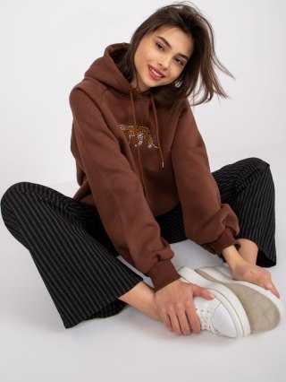 Bluza EM-BL-651.99 ciemny brązowy