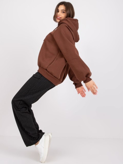 Bluza EM-BL-651.99 ciemny brązowy Bluza EM-BL-651.99 ciemny brązowy