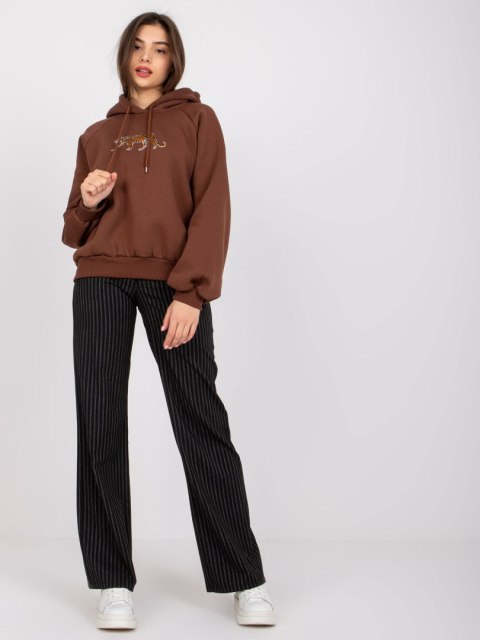 Bluza EM-BL-651.99 ciemny brązowy Bluza EM-BL-651.99 ciemny brązowy
