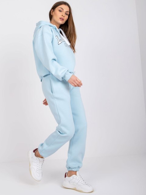 Komplet damski dresowy Laraina bluza i spodnie jasny niebieski Komplet damski dresowy Laraina bluza i spodnie jasny niebieski