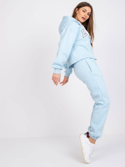 Komplet damski dresowy Laraina bluza i spodnie jasny niebieski Komplet damski dresowy Laraina bluza i spodnie jasny niebieski