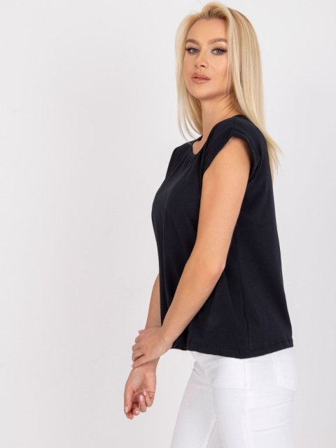 T-shirt RV-TS-4833.32P granatowy S