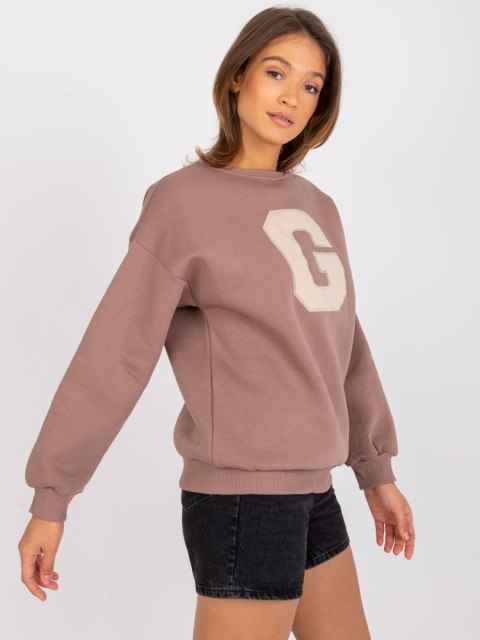 Bluza EM-BL-617/G.11 brązowy Bluza EM-BL-617/G.11 brązowy