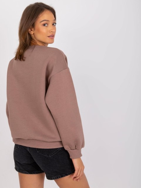 Bluza EM-BL-617/G.11 brązowy Bluza EM-BL-617/G.11 brązowy