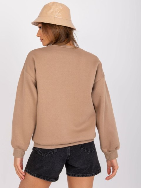 Bluza EM-BL-617/G.11 ciemny bezowy Bluza EM-BL-617/G.11 ciemny bezowy
