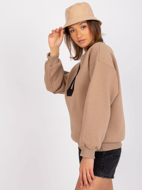 Bluza EM-BL-617/G.11 ciemny bezowy Bluza EM-BL-617/G.11 ciemny bezowy