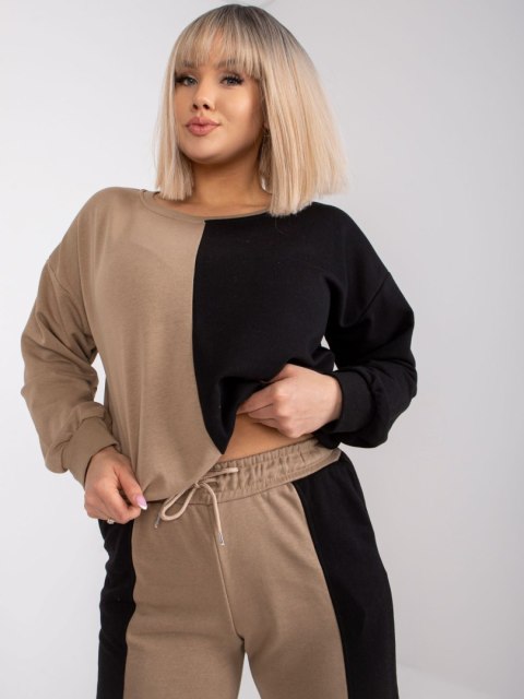 Komplet EM-KMPL-639.88 czarno-beżowy S/M Komplet EM-KMPL-639.88 czarno-beżowy S/M