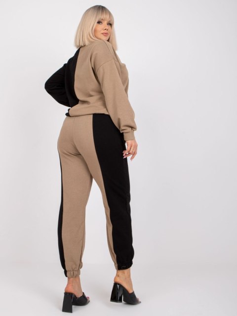Komplet EM-KMPL-639.88 czarno-beżowy S/M Komplet EM-KMPL-639.88 czarno-beżowy S/M