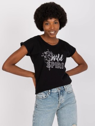 T-shirt TW-TS-1005-14.25P czarny XL