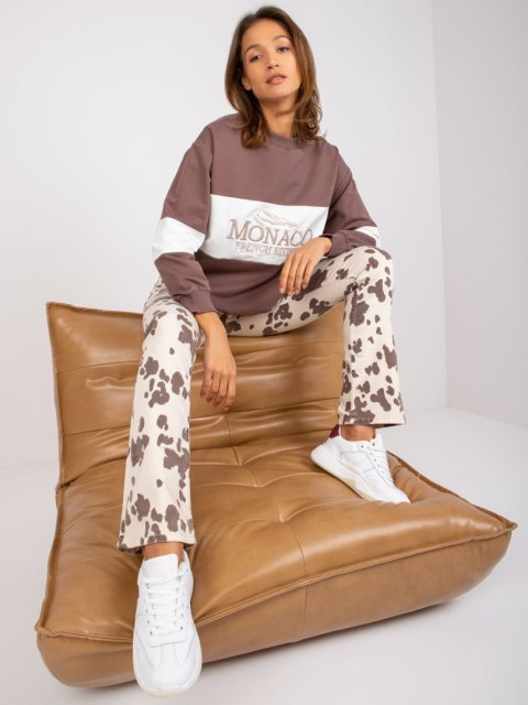 Bluza FA-BL-7629.19P brązowy Bluza FA-BL-7629.19P brązowy