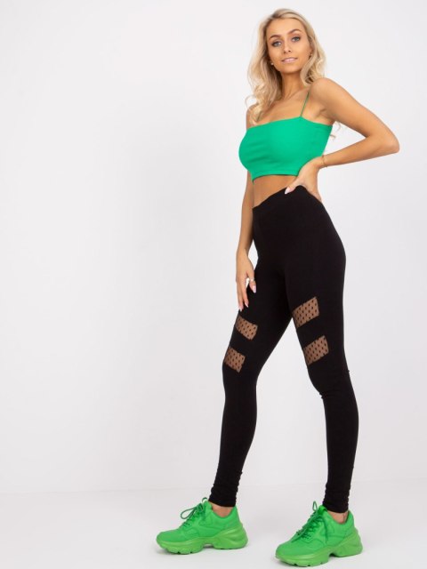 Leginsy LA-LG-T-66.52P czarny S