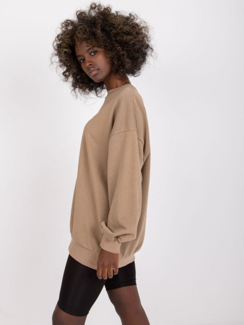 Bluza EM-BL-536/3.76 ciemny bezowy Bluza EM-BL-536/3.76 ciemny bezowy