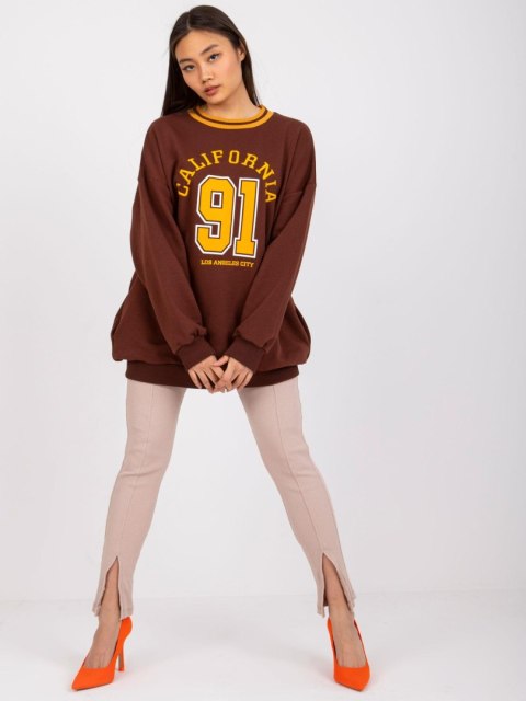 Bluza FA-BL-7650.40 ciemny brązowy Bluza FA-BL-7650.40 ciemny brązowy