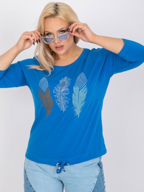 Bluzka RV-BZ-0231.35X ciemny niebieski