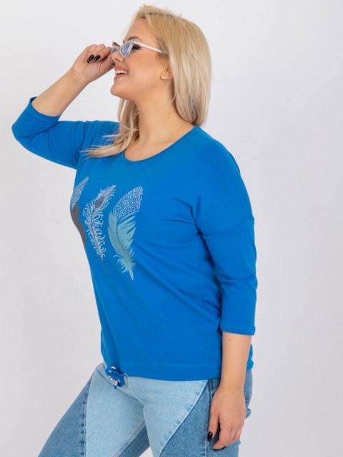 Bluzka RV-BZ-0231.35X ciemny niebieski