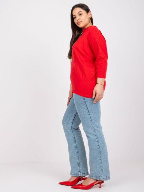 Bluzka RV-BZ-7491.53 czerwony