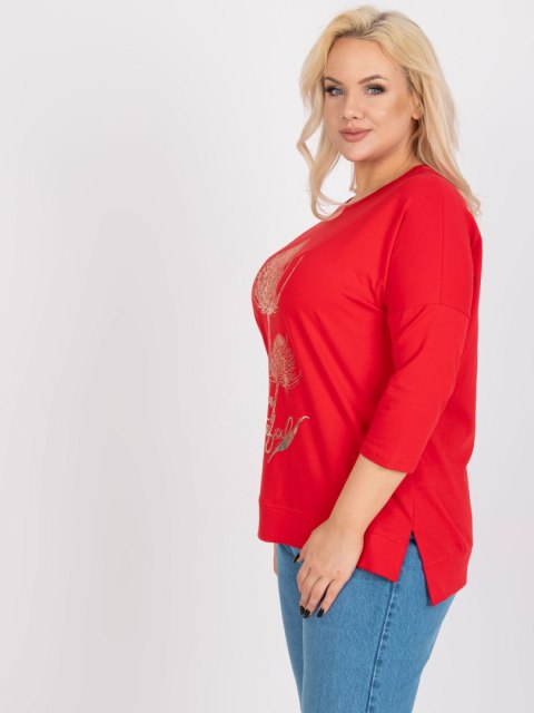 Bluzka RV-BZ-7581.62P czerwony