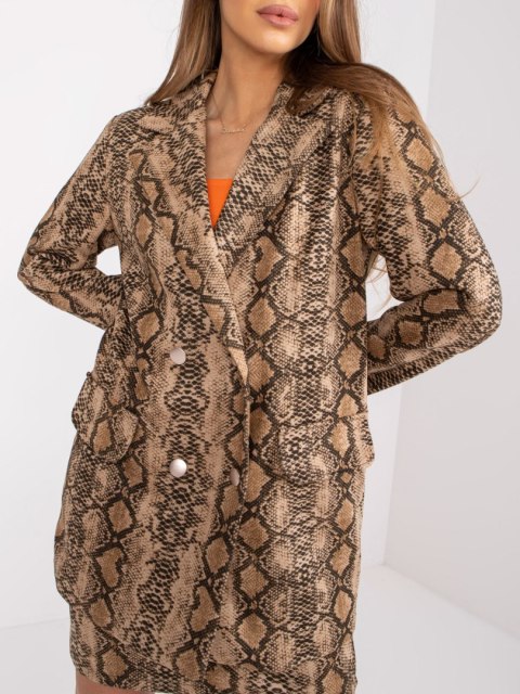 Marynarka LK-MA-508721.85 ciemny bezowy 36 Marynarka LK-MA-508721.85 ciemny bezowy 36