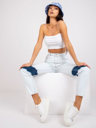 Spodnie jeans RO-SP-PNT-N10.50P jasny niebieski 44