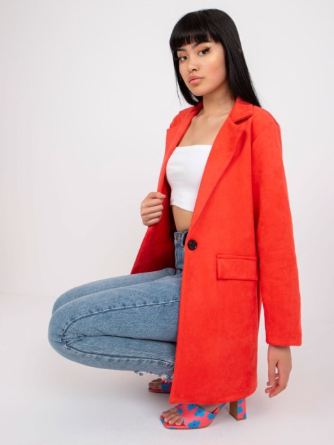 Marynarka DHJ-MA-15286.88 koralowy S Marynarka DHJ-MA-15286.88 koralowy S